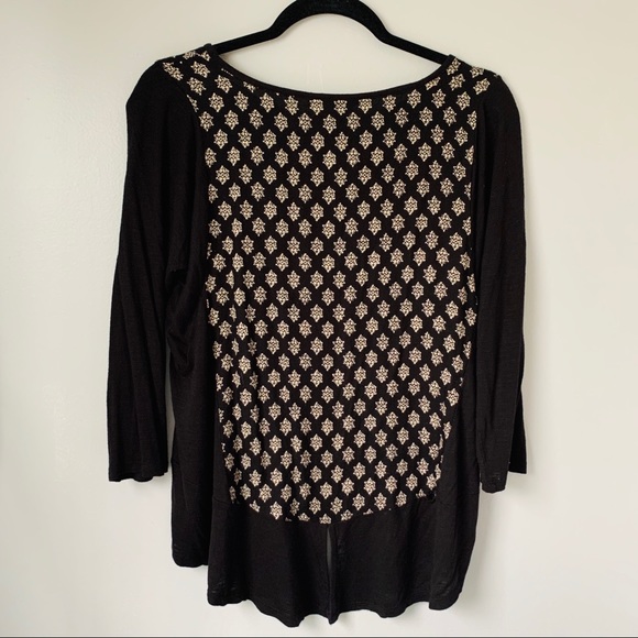 [Lucky Brand] 3/4 Sleeve Patterned Shirt - Picture 2 of 4